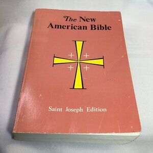New American Bible St Joseph Edition Large Type Illustrated Catholic